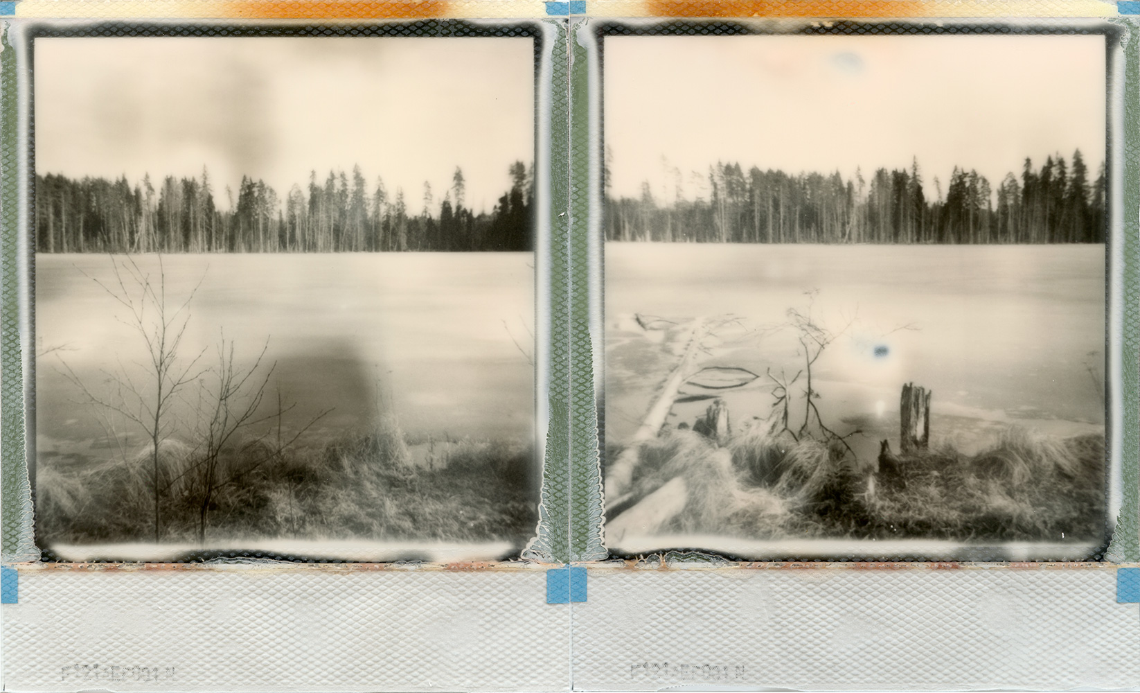 so I took a trip out to the frozen lake and you felt so far away