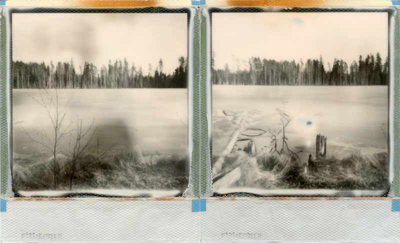 so I took a trip out to the frozen lake and you felt so far away